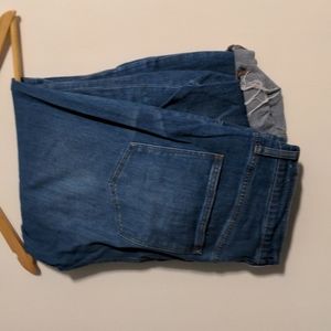 Madewell high rise slim crop boyfriend jean